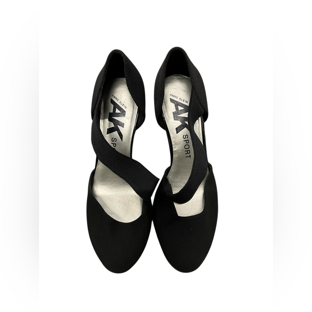 Anne Klein Black Sport Heels Size 7